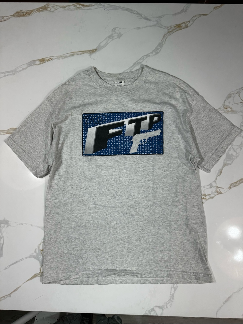 FTP Sport Tee SS19 Ash Gray Size Large